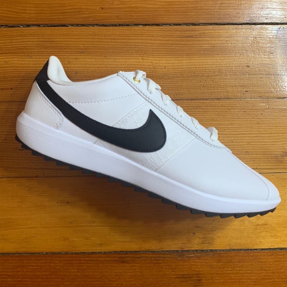 New Nike Cortez G Golf Shoes White Spikeless